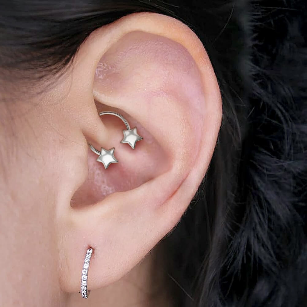 18 gauge daith horseshoe