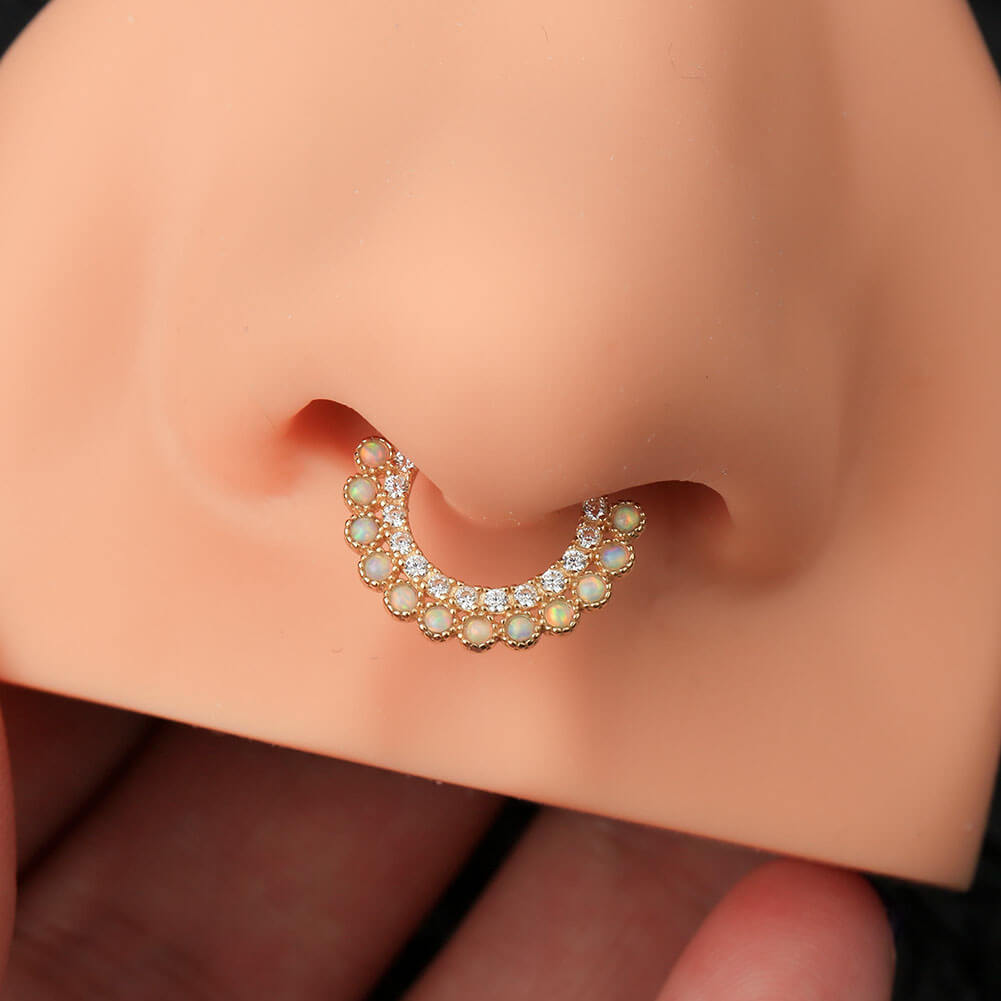 diamond septum rings 