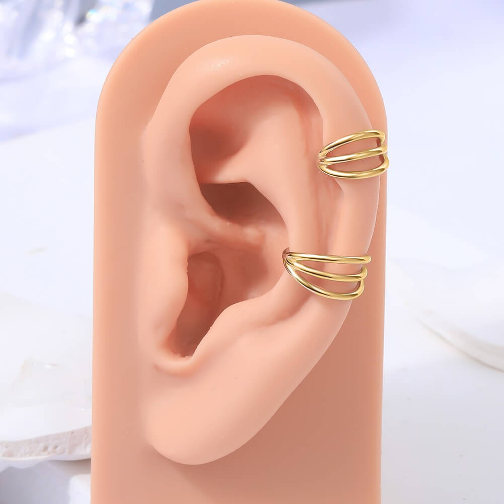 14k gold cartilage hoop