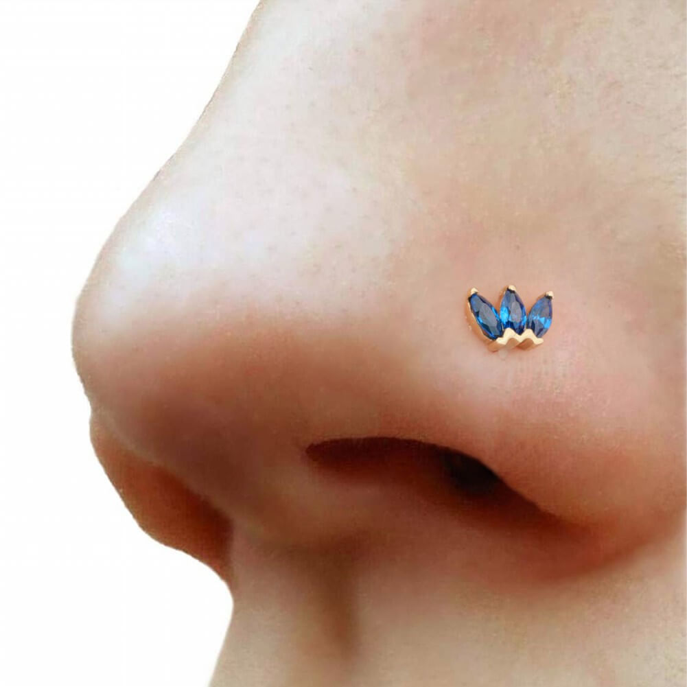 push in nose stud