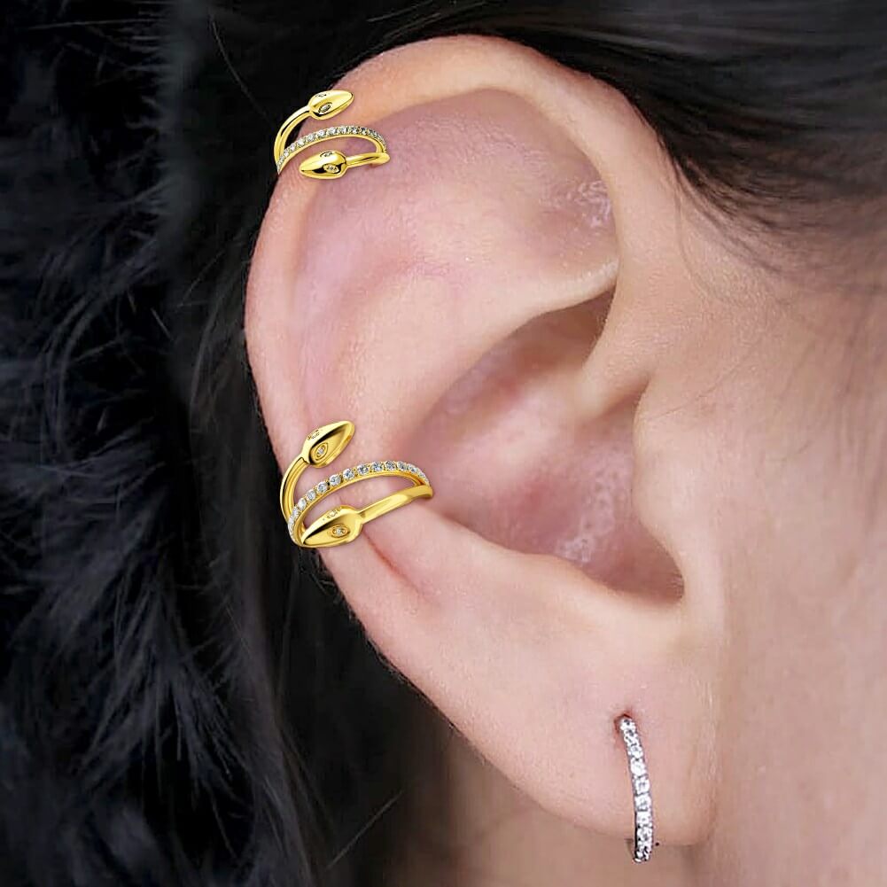 snake helix piercing 