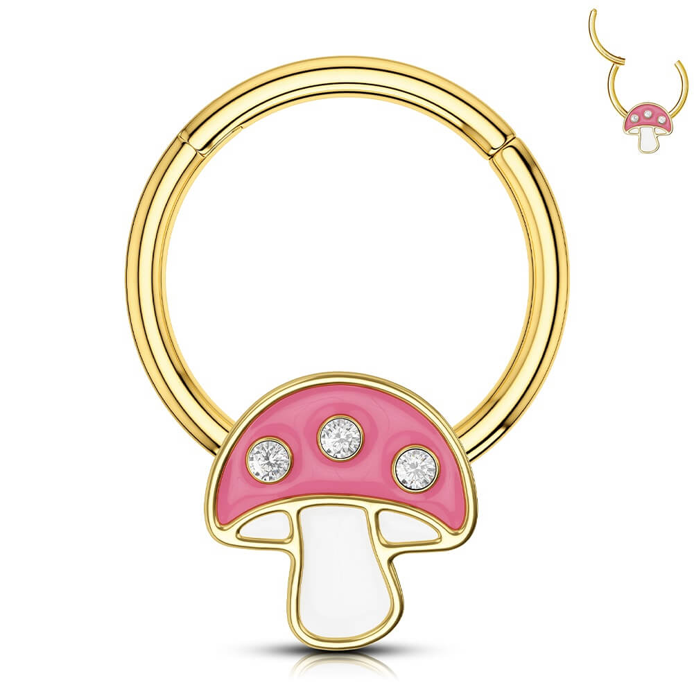 mushroom septum ring