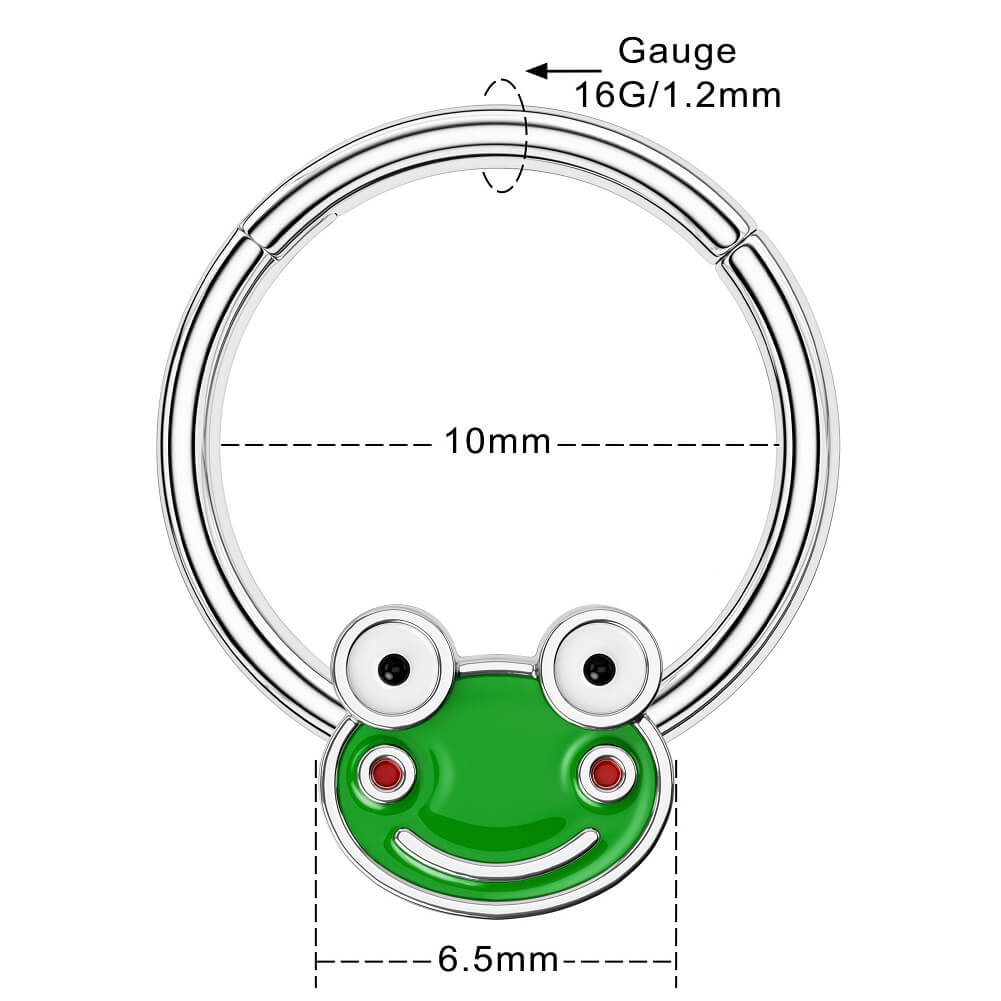 10mm clicker septum ring