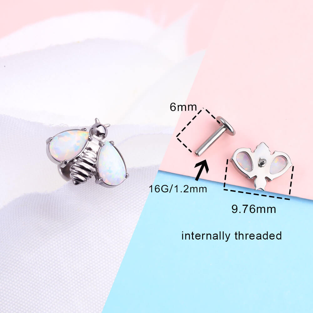 16g titanium cartilage earrings