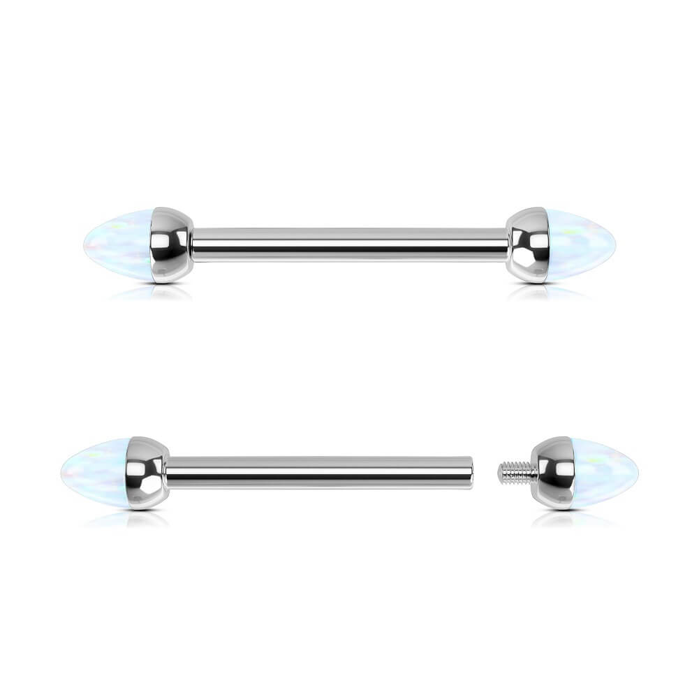 internally threaded nipple barbell