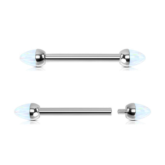 internally threaded nipple barbell