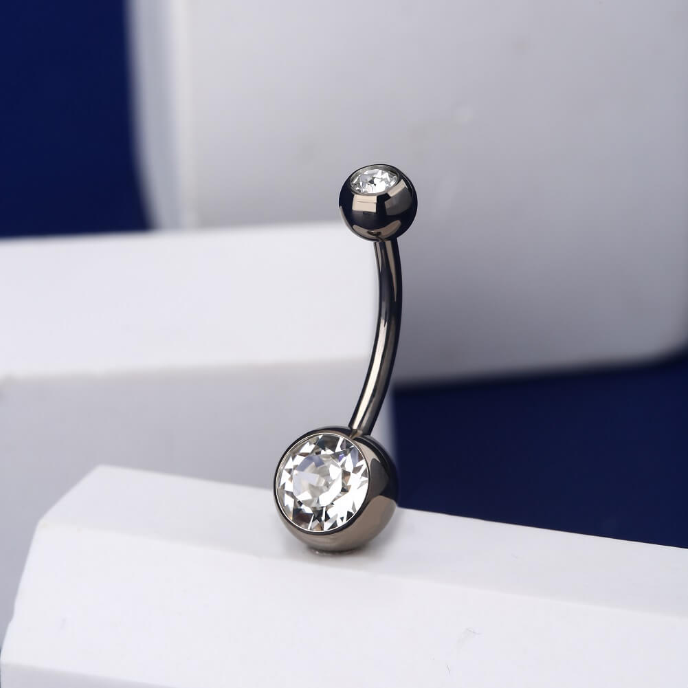 14g titanium belly rings 