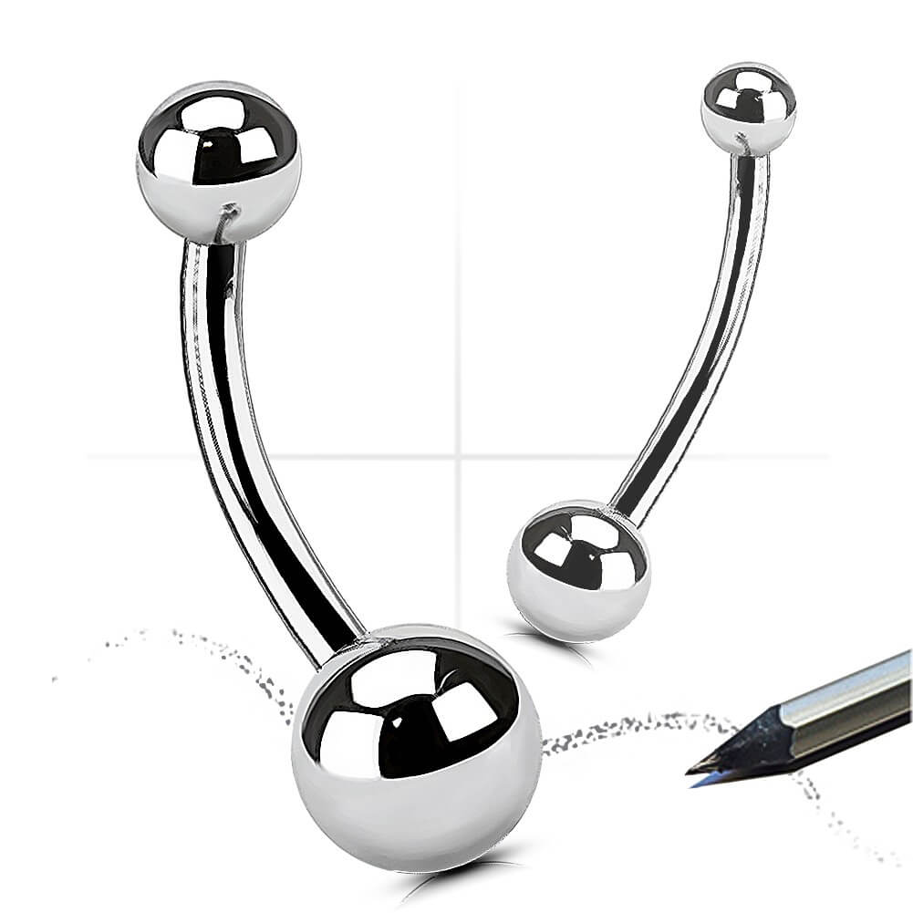 titanium belly piercing oufer body jewelry