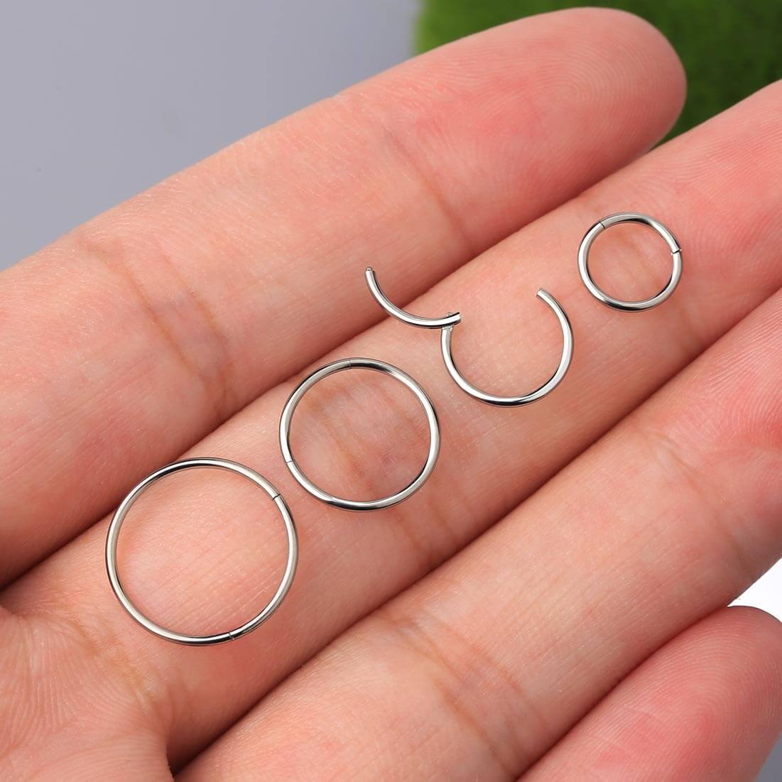 hinged nose ring