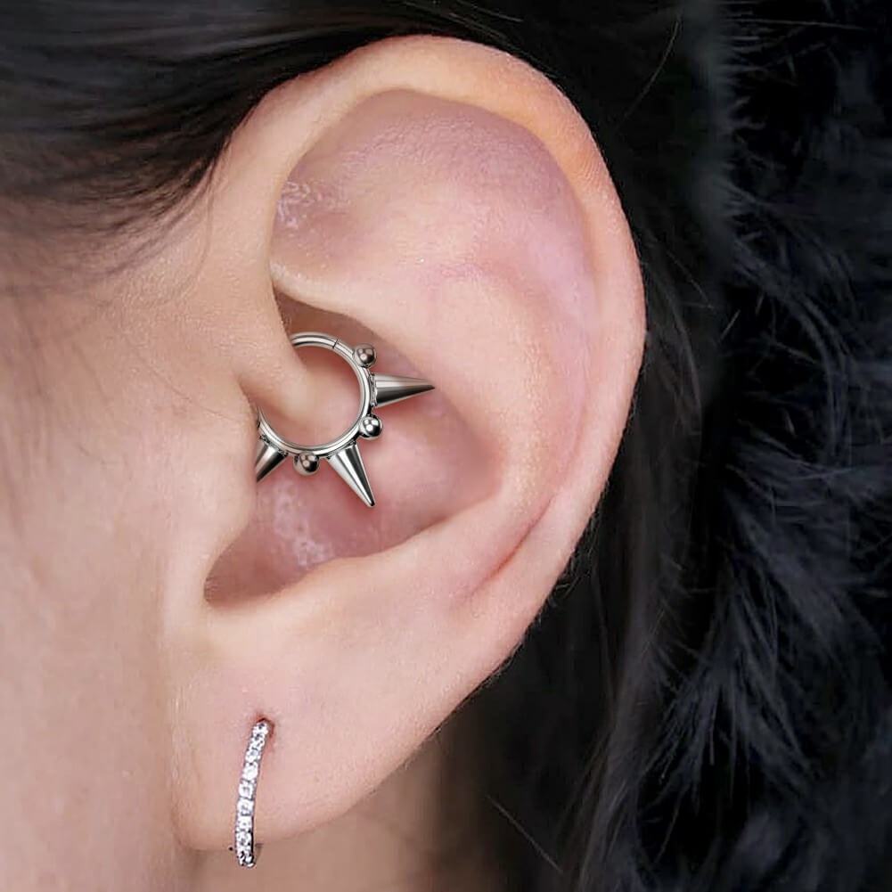 titanium daith earring