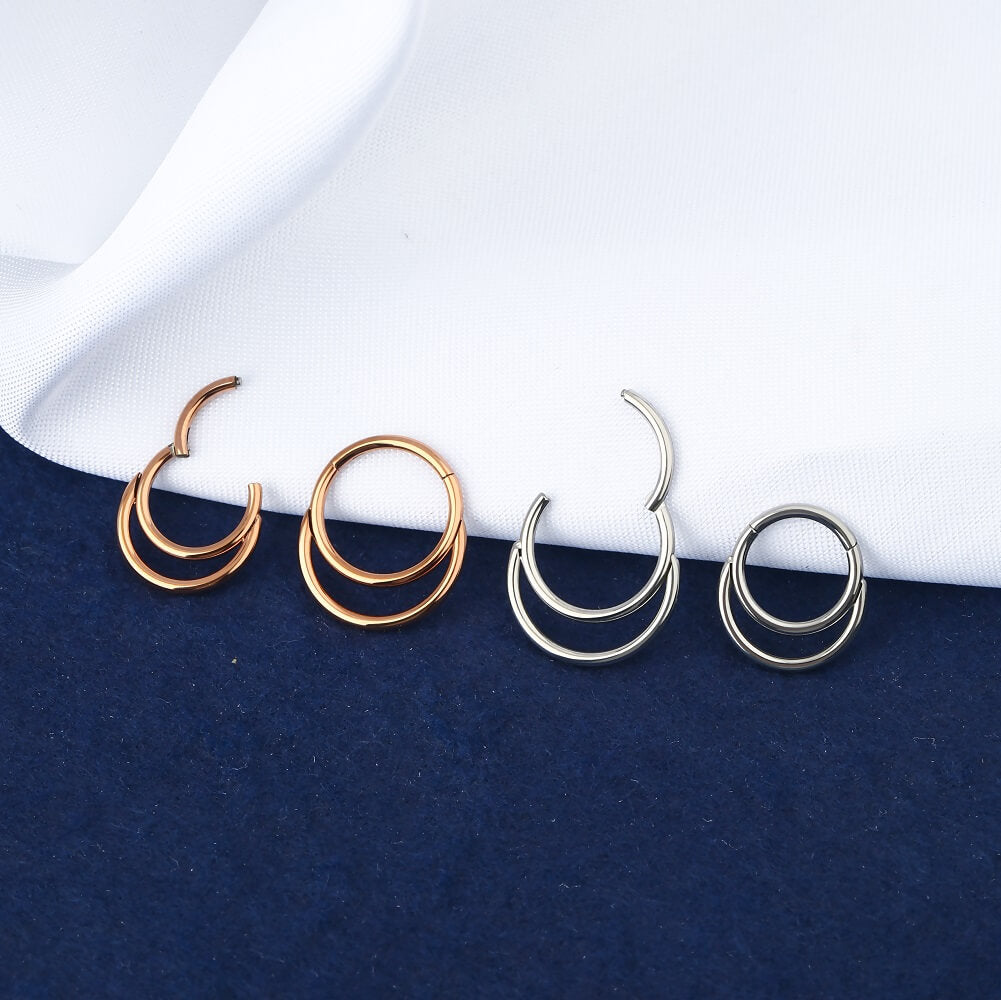 layered septum ring