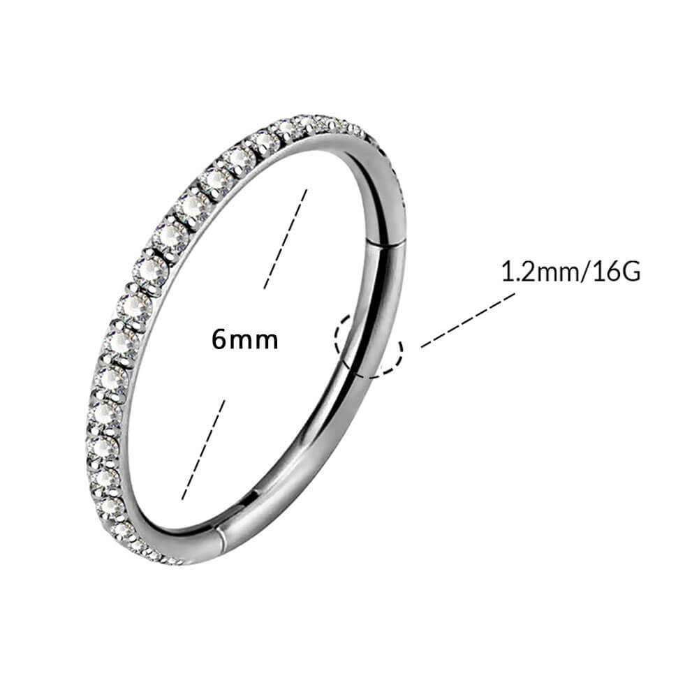 6mm cartilage hoop  - OUFER BODY JEWELRY 