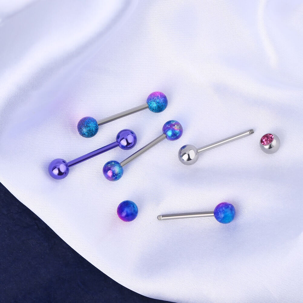 14 gauge tongue ring